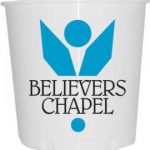 Printed Church Offering Bucket With Logo