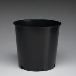 Blank Black Offering Bucket