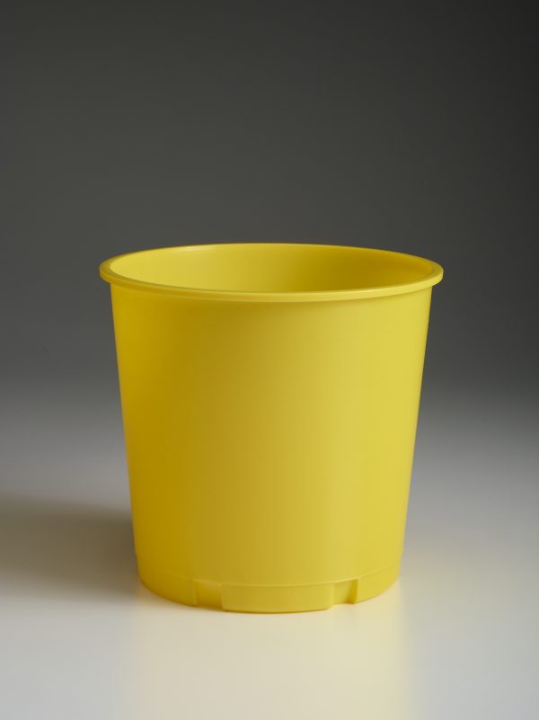 Yellow Blank Offering Bucket