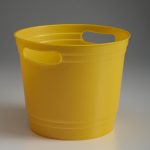 Gold Offering Bucket With Handles